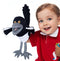 Steve and Maggie Plush Toy – Maggie Magpie Hand Puppet for Kids 1+, Soft Bird Puppet for Pretend Play, Nursery Rhymes & Learning, Interactive Toddler Toy for Easter Basket Stuffers (Small)