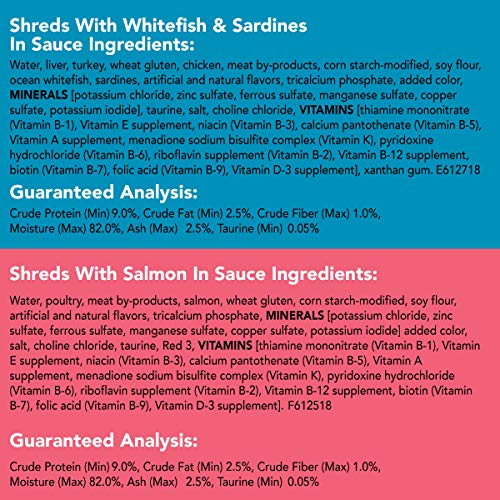 Purina Friskies Wet Cat Food Variety Pack Fish-A-Licious Extra Gravy,  Filets and Tasty Treasures - (Pack of 32) 5.5 oz. Cans