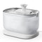 PETLIBRO Cat Water Fountain Stainless Steel Tray, Wireless Pump Cat Fountain, Ultra Quiet Pet Water Fountain, 2.5L Automatic Water Dispenser for Cats, Dual Flow Cat Water Dispenser Easy to Clean