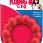 KONG Ring - Natural Rubber Ring Toy for Healthy Chewing Habits - Chew Toy Supports Dog Dental Health - Dog Toy Supports Instincts During Playtime - for Small/Medium Dogs