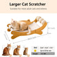 Cat Scratch Pad with Replacement Scratching Felt, Large Cat Scratcher Bed Hammock Lounge for Scratching Pad, Protects Furniture,Kittens Gifts