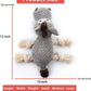 Dog Toy, Large Dog Squeaky Toys, Stuffed Animal Dog Plush Toy for Puppy, Small, Middle, Large Dogs (Donkey(Grey))