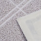 Basics Less-Mess Litter Trapping Cat Litter Box Mat, Soft on Kitty Paws, Waterproof, Scatter Control, 24" x 35", Grey