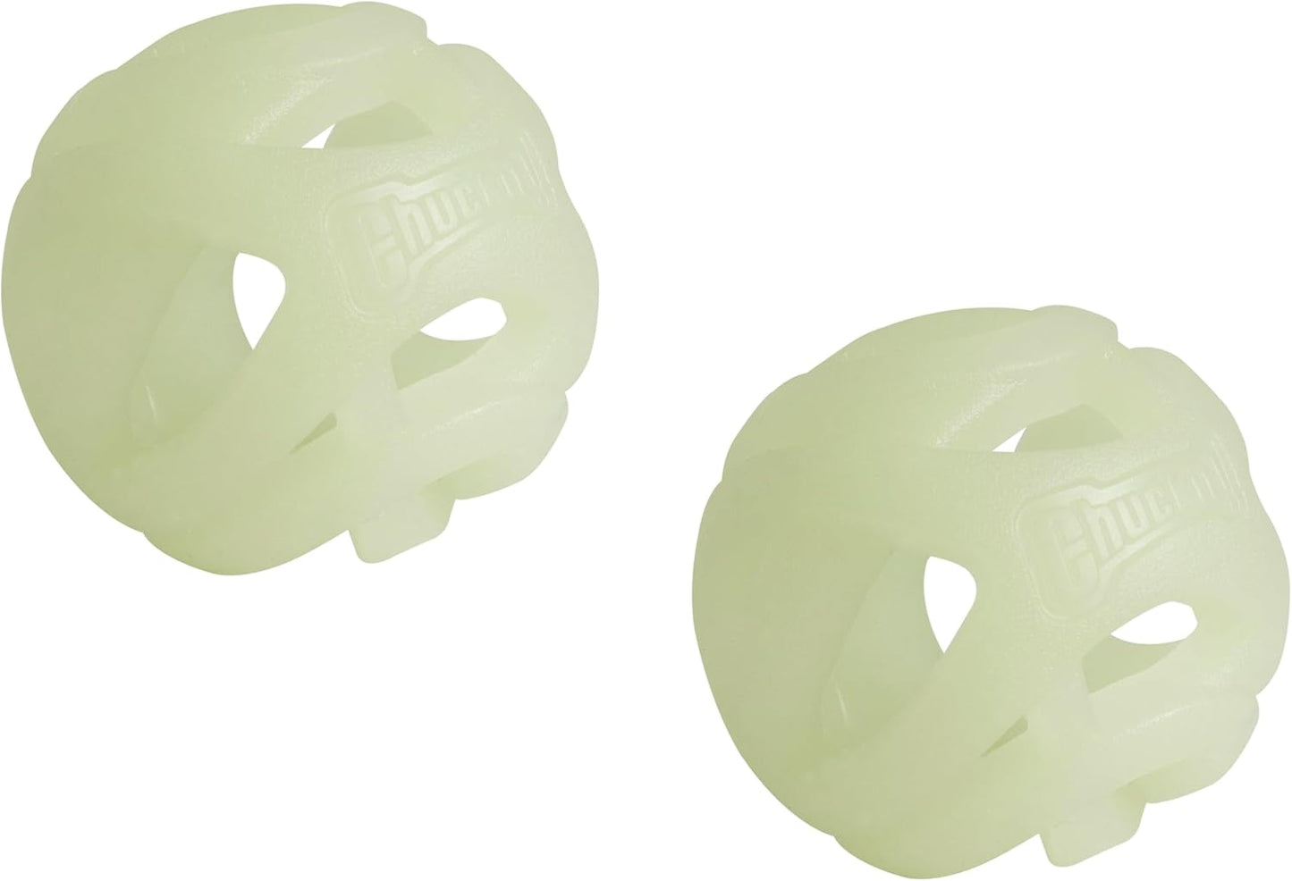 Chuckit! Air Glow Fetch Ball Dog Toy, Medium (2.5 Inch) Pack of 2, for Breeds 20-60 lbs