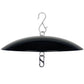 13" Bird Feeder Rain Guard, Hummingbird Feeders Shade Dome Cover, Hanging Baffle for Bird Feeder Pole,Smart Birds Feeder Umbrella (Black), 1 Pack