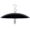 13" Bird Feeder Rain Guard, Hummingbird Feeders Shade Dome Cover, Hanging Baffle for Bird Feeder Pole,Smart Birds Feeder Umbrella (Black), 1 Pack