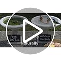 Bird Bath Copper Disk & Maintenance Set, 2 Hammered Style 0.8mm, 99.9% Pure Copper Plate, Rustic Birdbath Accessories for Bowl and Fountain, Supports Easy Maintenance, Safe for Birds