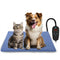 PETNF Pet Heating Pad Temperature Adjustment Dog Anti-bite Puppy with Timer Indoor Waterproof Pet Warming Electric Heated Bed Mat Dog
