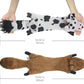 SHARLOVY Dog Squeaky Toys 5 Pack, Pet Crinkle Toy No Stuffing Animals Plush, Dog Chew for Large and Medium, Small Puppy Teething for Boredom