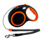 Retractable Dog Leash Automatic Telescopic Tractor Dog Tape, 30 FT Dog Walking Leash for Medium Large Dogs up to 77 lbs with Non-Slip Handle,Night