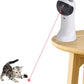 TBTeek Cat Toy Automatic Motion-Activated, Rechargeable, 5 Fun Patterns, Random Rotating Trajectory, 4 Speed Modes, Adjustable Light Angles for Indoor Cat Kitten Dog