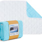 KANECH Bed Pads Washable Waterproof , 44"x52" (1 Pack) - Heavy Absorbency Reusable Incontinence Underpads for Adults, Elderly, Kids & Pets - Quick Drying Mattress Protector for Bed, Sofa, Floor