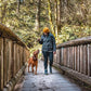 Kurgo 6 in 1 Quantum Leash, Hands Free Leash for Dogs, Running Belt Lead, Crossbody & Waist Belt Style, Reflective, Carabiner Clip, for Training