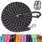 ZALER Long Dog Leash, 50 feet 30ft 20ft 15ft 10ft Dog Training Lead, Heavy Duty Reflective Check Cord Recall Leash for Dogs Training, Playing