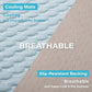MICROCOSMOS Pet Cooling Mat & Sleeping Pad- Breathable Bubble Surface, EZ Clean. Keep Cooling for Pets, Kids and Adults in Summer.(BlueWhite, 40" x