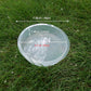 2pcs Plastic Round Bird Feeders Bowls, Wild Birds Seed Feeder Tray Bird Bath Water Bowls Accessories for Feeding Station Tray Perfect for attracting Birds