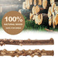 6-Piece Bird Perch Set - Natural Wood Grape Sticks, Paw Grinding Forks, Bird Stand & Toys for Parakeets, Cockatiels, Conure, Budgies