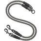 Double Dog Leash Coupler Heavy Duty Extension Rope for Two Large Dog | No Tangle 1/2" Thick Dual Dog Lead Splitter for Large Medium Dogs Over 40 lbs