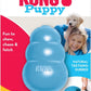 KONG Puppy - Natural Teething Rubber Chew Toy for Dogs - Stuffable Dog Toy for Extended Playtime - Chew & Fetch Toy for Puppies - for Small Puppies - Blue