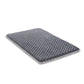 Dog Bed for Crate High Resilience Foam Crate Pad Mat for Medium Large Dogs Washable Anti-Slip,35" x 22",Dark Gray