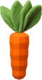 MewaJump Dog Squeaky Chew Toys for Aggressive Chewers, Rubber Carrot Dog Toys for Training and Cleaning, Durable Interactive Tough Dog Toy for Puppy Medium Dogs