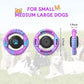 VRTOP Dog Toys for Aggressive Chewers Large Medium Small Breed Indestructible Durable Tough Dog Chew Toys to Keep Them Busy Nylon Rubber Interactive Dog Toys
