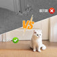 Uross Carpet Protector for Pets - Cat Scratch Guard Mat, Anti Scratch Under Door Guard, Easy to Cut Plastic, 3.6FT