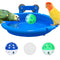 Bird Bath for Cage with 3 Balls Bird Tub Bowl Basin Hanging Birdbath Toy Pet Parrot Cage Budgie Accessories Shower Parakeet Cockatiel Water Shower Box Food Feeder Holder Tray Bird Cage Accessories