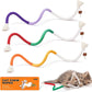 Potaroma Cat Toys Chew Ropes 3Pcs with Refillable Natural Catnip, Safe Teeth Cleaning Toy for Indoor Kittens, Interactive Cat Nip Kitty Toys for All Breeds 19.5 Inches