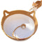 Instinct Basket, Stimuli Handwoven cat Basket Rope Cotton Eliminates Bed Rejection Round Pet Basket, Boho Catbed for Cats Handwoven Scratchable