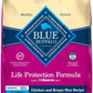 Blue Buffalo Life Protection Formula Small Breed Senior Dry Dog Food, Supports Joint Health and Immunity, Made with Natural Ingredients, Chicken & Brown Rice Recipe, 5-lb Bag