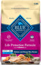 Blue Buffalo Life Protection Formula Small Breed Senior Dry Dog Food, Supports Joint Health and Immunity, Made with Natural Ingredients, Chicken & Brown Rice Recipe, 5-lb Bag