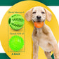 PUPTILY 2 Different Functions Interactive Ball for Dogs 2.5” Squeaky Dog Balls Toys and Puppy Teething Chew Toy Balls for Small Dogs for Clean Teeth and Training （5Pcs）