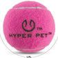 Hyper Pet MINI Tennis Balls for Dogs (Safe Dog Ball Tennis Balls for Exercise & Training) Interactive Toys work with Hyper Pet K9 Kannon MINI Dog Ball Launcher - 4 Pack Pink