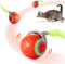 Potaroma Moving Ball Cat Toys with Feather Tail, Rechargeable 2025 New Interactive Toy for Indoor Cats Exercise, Smart Interactive Kitten Rolling