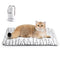 Self Warming Cat Bed, 24" x 18" Ultra Soft Cat Dog Pet Heating Pad for Indoor Outdoor, Non-Slip Heated Cat Mat Thermal Blanket