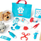Melissa & Doug Examine and Treat Pet Vet Play Set, 24-Piece Animal Doctor Playset with Dog & Cat Plushies, Pet Doctor Kit & Accessories, Preschool Toys for Girls & Boys Ages 3+