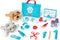 Melissa & Doug Examine and Treat Pet Vet Play Set, 24-Piece Animal Doctor Playset with Dog & Cat Plushies, Pet Doctor Kit & Accessories, Preschool Toys for Girls & Boys Ages 3+