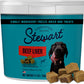 Stewart Beef Liver Dog Treats, 21 oz, ~475 Pieces, Freeze Dried Raw, Single Ingredient, 50% Protein Training Treats or Meal Topper in a Value Size Resealable Tub, Grain Free, Gluten Free