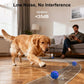 Interactive Dog Toys Dog Ball, Durable E-TPU Material,3 Play Modes with Colorful Lights, Automatic Moving, Bouncing and Rotating for Medium and Large Dogs Indoor & Outdoor (Blue)