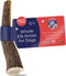 Devil Dog Pet Co. Elk Antlers for Dogs, Medium 5"+, 1 Pack, Grade A Long Lasting Chew for Aggressive Chewers, Premium USA Naturally Shed Antler – Healthy, No Odor, Durable Dog Chew