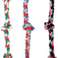 Mammoth Flossy Chews Rope Tug – Premium Cotton-Poly Tug Toy for Dogs – Interactive Rope Toy (Colors May Vary)