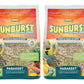 Higgins 2 Pack of Sunburst Gourmet Blend Parakeet Food, 2 Pounds Each, with Protein Egg Food
