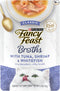 Purina Fancy Feast Broths Classic Cat Food Topper With Tuna, Shrimp, and Whitefish - (Pack of 16) 1.4 oz. Pouches
