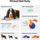Cheerble Smart Interactive Dog Toy, Wicked Ball Rolly, Automatic Moving, Bouncing, Rotating, E-TPU Material, Active Rolling Interactive Dog Ball for Medium and Large Dogs (Blue)