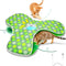 umosis Interactive Cat Toys Rechargeable,Moving Concealed Feathers,Real Mouse Squeaky,Touch Activated Cat Kitten Toy Exercise Toys for Indoor Bored