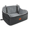 Lealchum Dog Car Seat Up to 55lb,2 Clip-On Safety Adjustable Leashs Car Dog Bed for 2 Small Dogs,Fully Detachable and Washable Pet Car Seat with 2