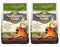 Higgins 2 Pack of Safflower Gold Natural Blend Conure and Cockatiel Food, 3 Pounds Each