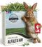 9lb Farm Fresh Alfalfa Hay for Rabbits, Guinea Pigs, Chinchillas, Goats, Hamsters & Ferrets - Organic Small Animal Food Rich in Protein & Fiber - Fresh Dried, Hand-Selected, USA Grown