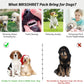 20Pcs Puppy Chew Toys for Teething, Dog Chew Toys with Rope Toy, Pet Dog Toothbrush, Treat Balls, Plush Toys and Squeaky Toys for Small Medium Dogs with Basket